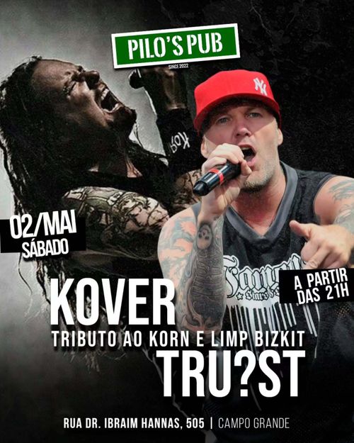Kover e Tru?st - Tributo ao Korn e Limp Bizkit