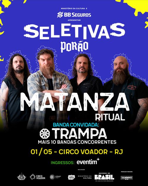 Matanza Ritual + Trampa + - Seletivas Porão do Rock