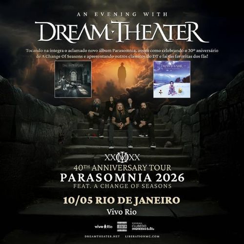 Dream Theater - 40th Anniversary Tour Parasomnia 2026
