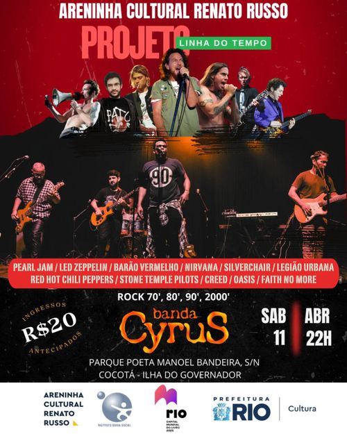 Projeto Linha do Tempo - Banda Cyrus