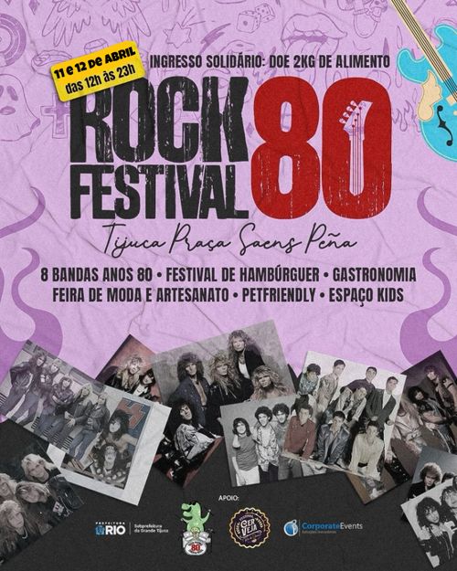 Rock 80 Festival na Tijuca