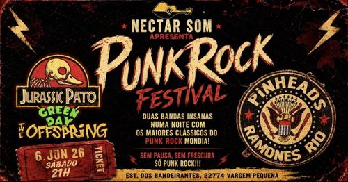 Jurassic Pato + Pinheads Ramones Rio