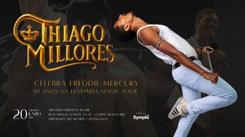 Thiago Millores celebra Freddie Mercury