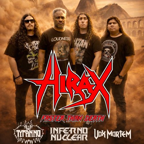 Hirax - Turnê Faster than Death