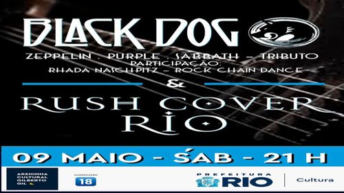 Banda Black Dog e Rush Cover Rio