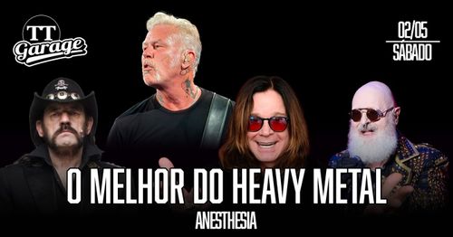 Anesthesia - Metallica + o melhor do Heavy Metal