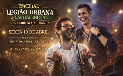 Especial Legião Urbana e Capital Inicial - Fabio Maio e Banda